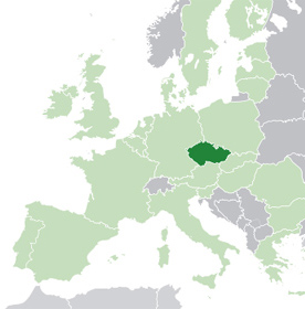 Czech Republic location in Europe